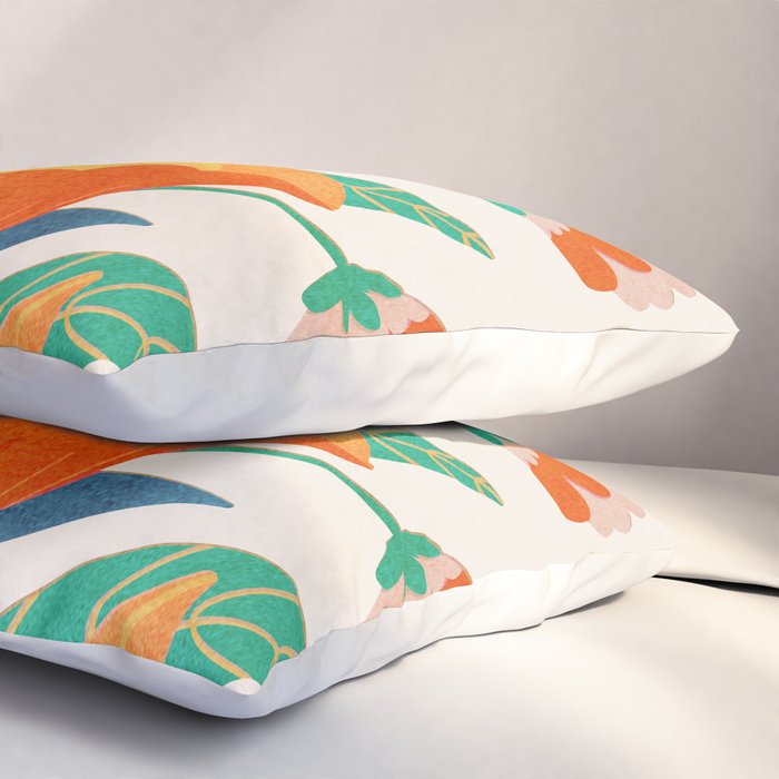 Summer Flowers I Pillow Sham Gallery Image 3
