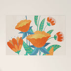 Summer Flowers I Welcome Mat Gallery Image 1