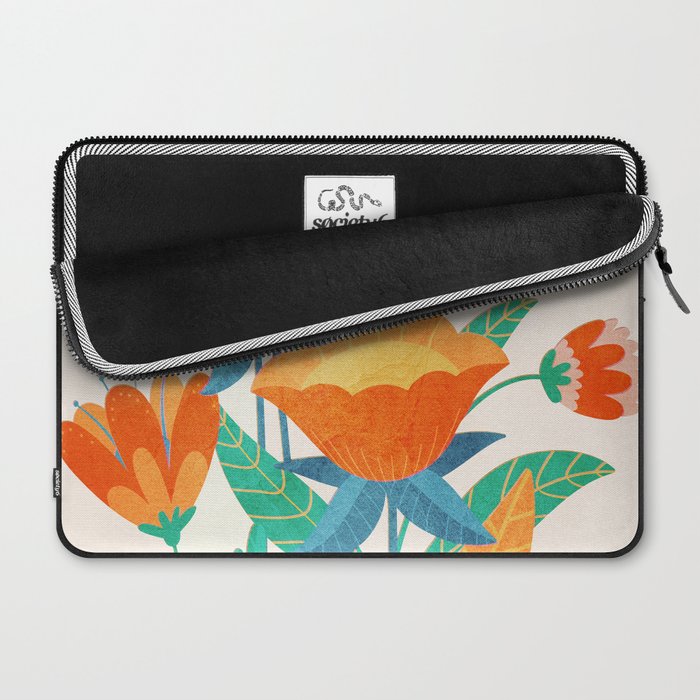 Summer Flowers I Laptop Sleeve Gallery Image 2