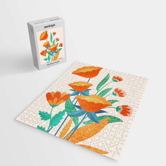 Summer Flowers I Jigsaw Puzzle Gallery Image 2