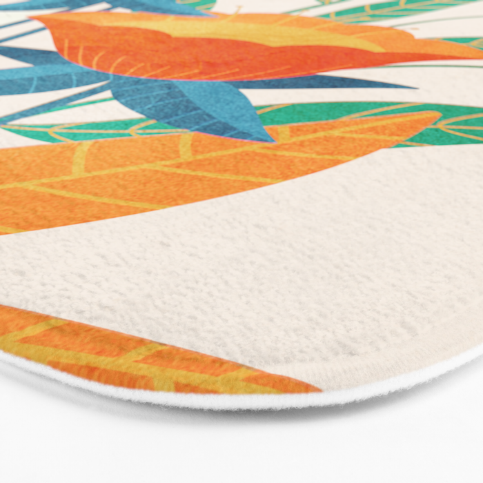 Summer Flowers I Bath Mat Gallery Image 3