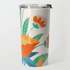 Summer Flowers I Travel Mug Gallery Image 2