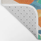 Summer Flowers I Bath Mat Gallery Image 2