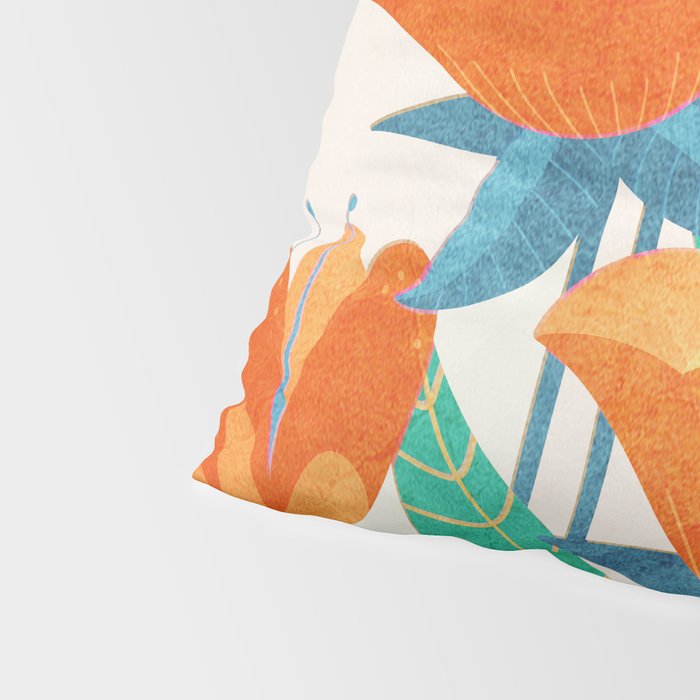 Summer Flowers I Pillow Sham Gallery Image 4