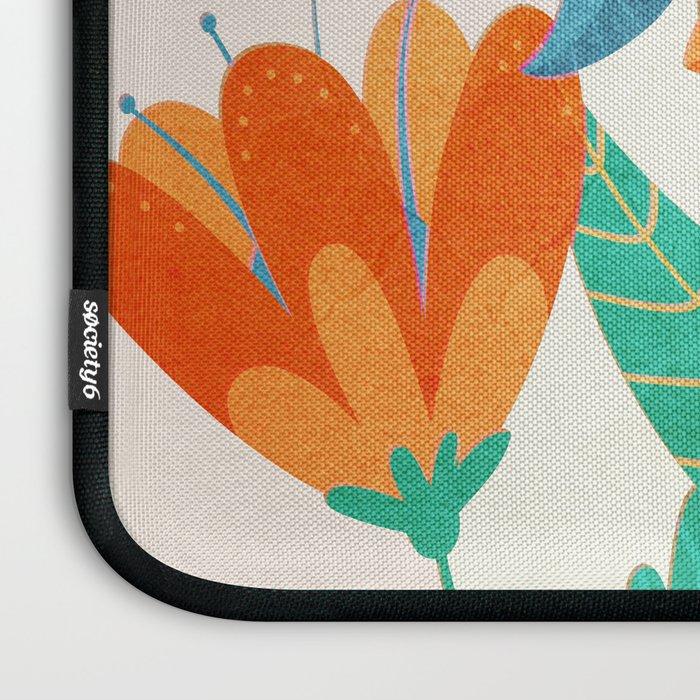 Summer Flowers I Laptop Sleeve Gallery Image 3