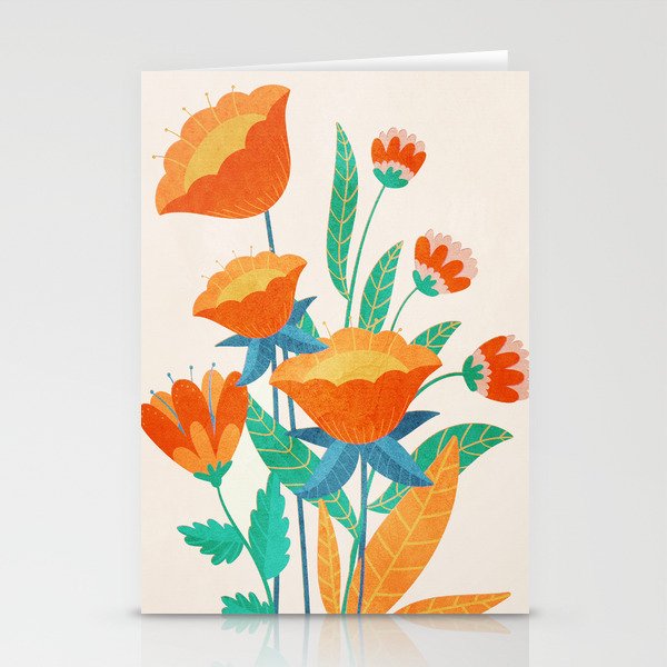 Summer Flowers I Stationery Card Gallery Image 1