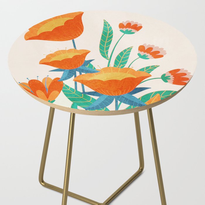 Summer Flowers I Side Table Gallery Image 2