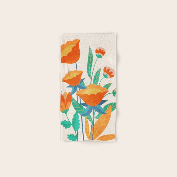 Summer Flowers I Towels Gallery Image 1