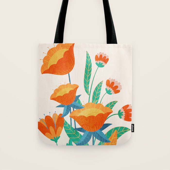 Summer Flowers I Tote Bag Gallery Image 1