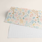 Rainbow Cheetahs and plants Wrapping Paper Gallery Image 2
