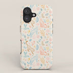 Rainbow Cheetahs and plants iPhone Case Gallery Image 1