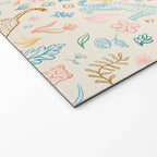 Rainbow Cheetahs and plants Welcome Mat Gallery Image 2