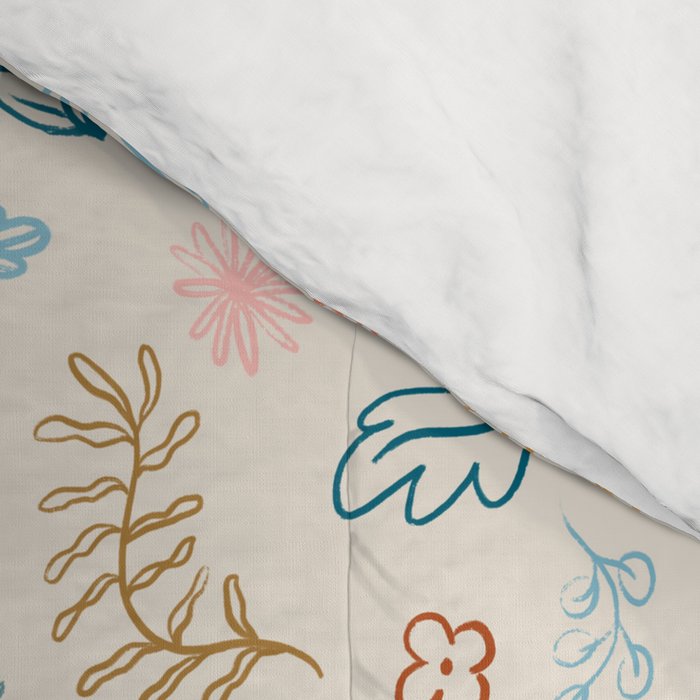 Rainbow Cheetahs and plants Comforter Gallery Image 4
