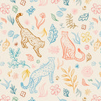 Rainbow Cheetahs and plants Coffee Mug Gallery Image 2