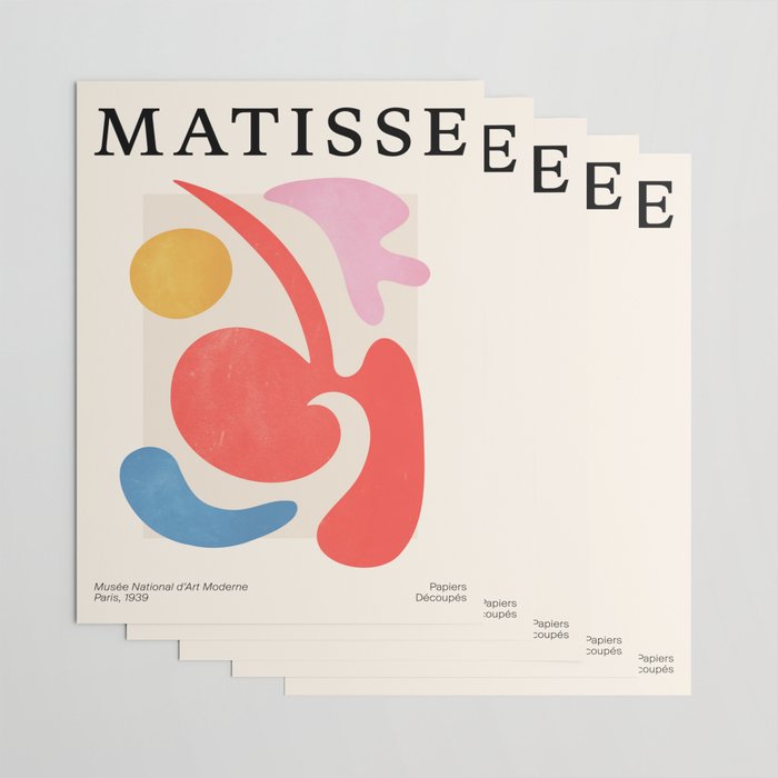 Abstract Shapes: Matisse Paper Cutouts III Wrapping Paper Gallery Image 3