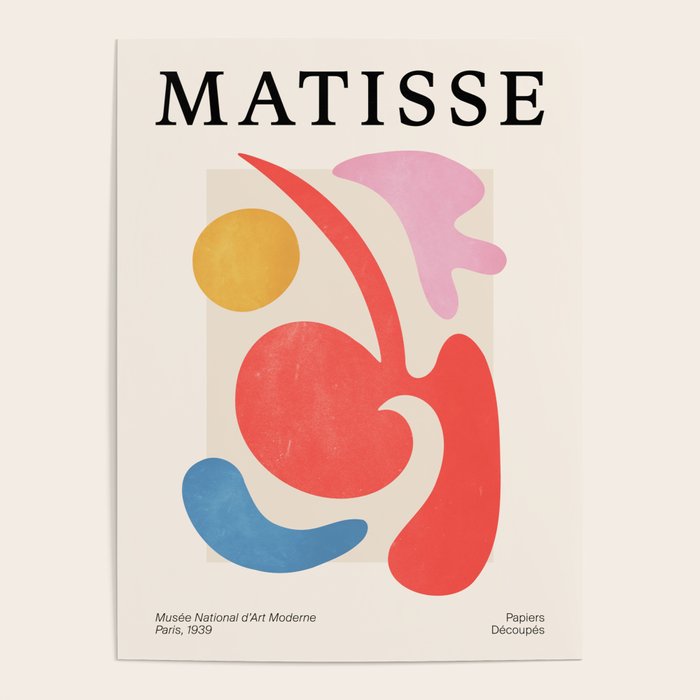 Abstract Shapes: Matisse Paper Cutouts III Poster Gallery Image 4