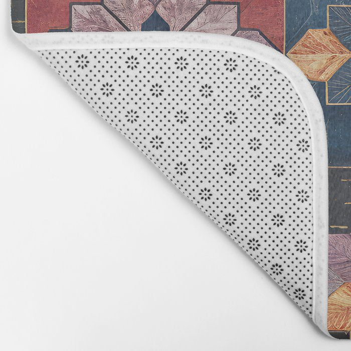 Amethyst Trail Patchwork Bath Mat Gallery Image 2