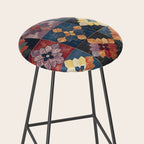 Amethyst Trail Patchwork Stool Gallery Image 2