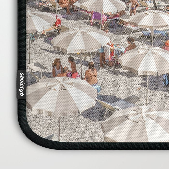 Marina Grande Beach Photo | Amalfi Coast Town In Italy Art Print | Summer Landscape Travel Photography Laptop Sleeve Gallery Image 3