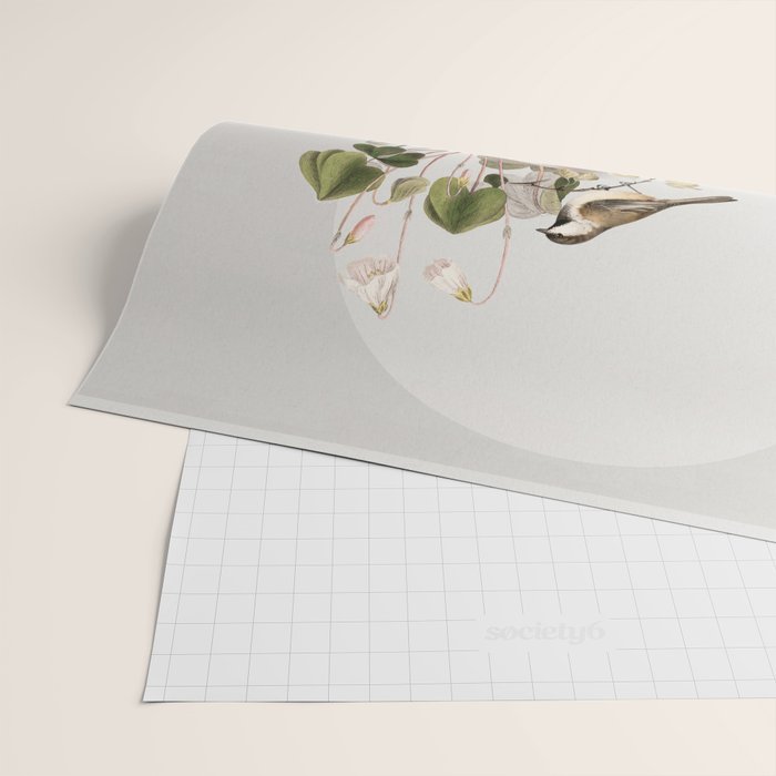 Lady with Birds 5 Wrapping Paper Gallery Image 2