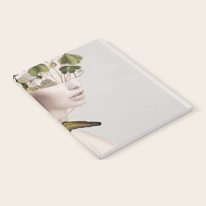 Lady with Birds 5 Notebook Gallery Image 2