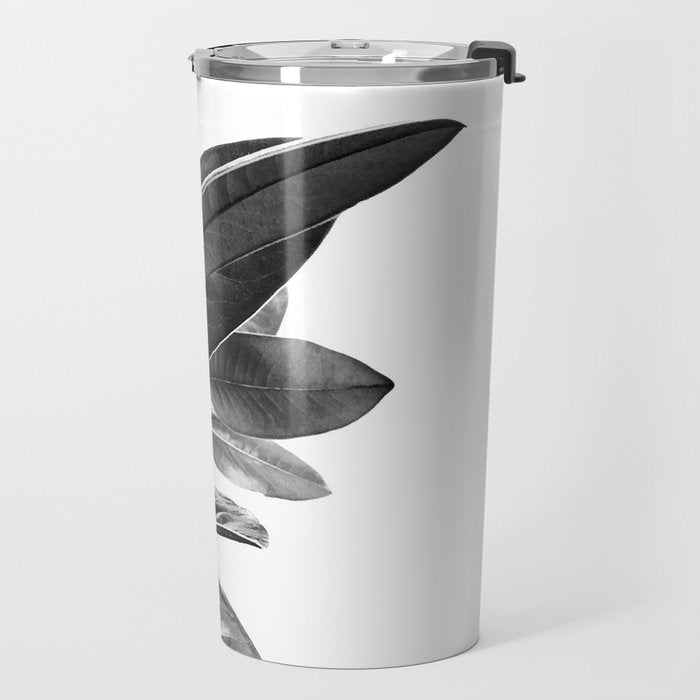 Grandiflora II - bw Travel Mug Gallery Image 2