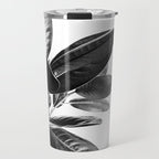 Grandiflora II - bw Travel Mug Gallery Image 1