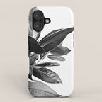 Grandiflora II - bw iPhone Case Gallery Image 1