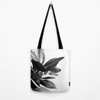 Grandiflora II - bw Tote Bag Gallery Image 2