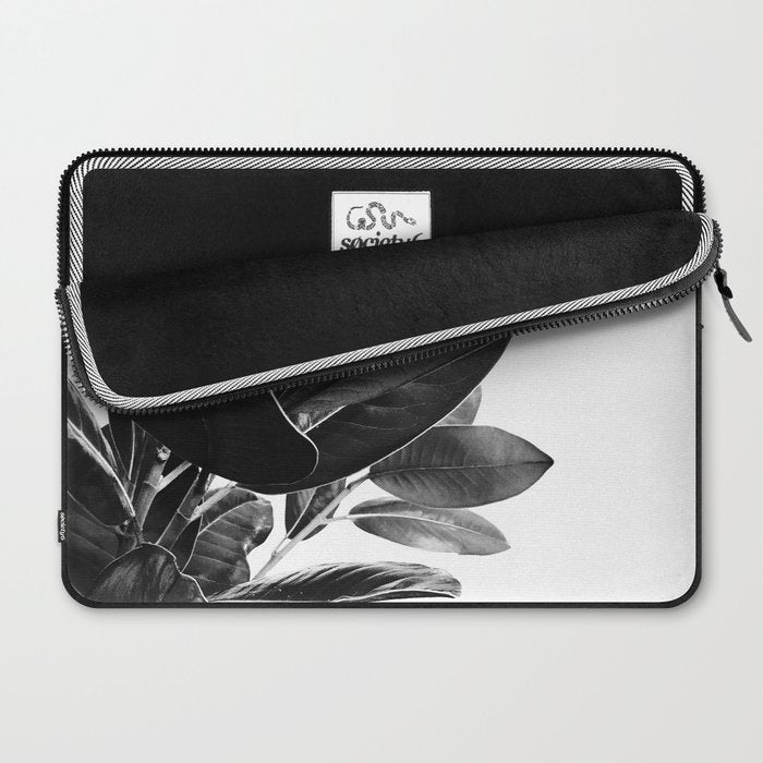 Grandiflora II - bw Laptop Sleeve Gallery Image 2