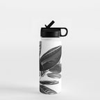 Grandiflora II - bw Water Bottle Gallery Image 1