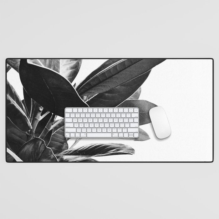 Grandiflora II - bw Desk Mat Gallery Image 1