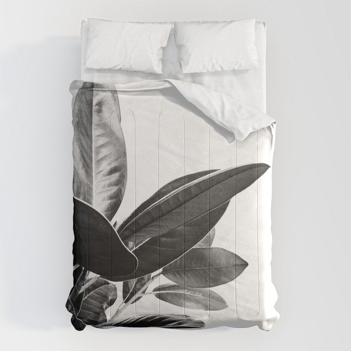 Grandiflora II - bw Comforter Gallery Image 1