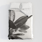 Grandiflora II - bw Duvet Cover Gallery Image 6