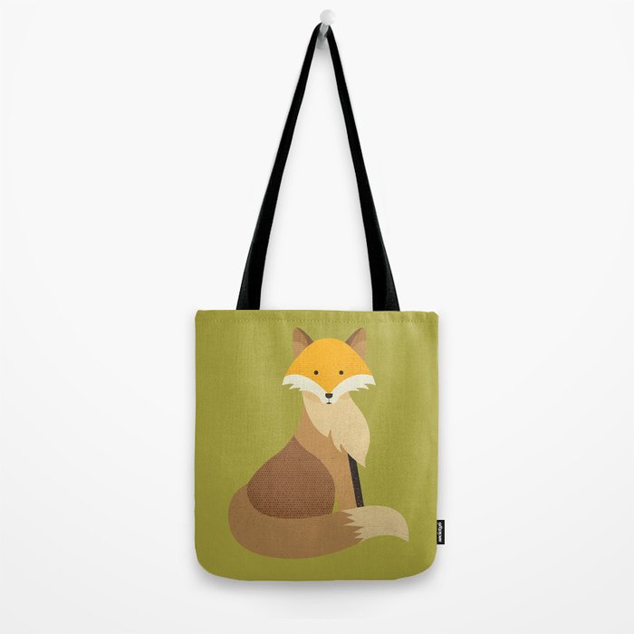 Whimsy Red Fox Tote Bag Gallery Image 2