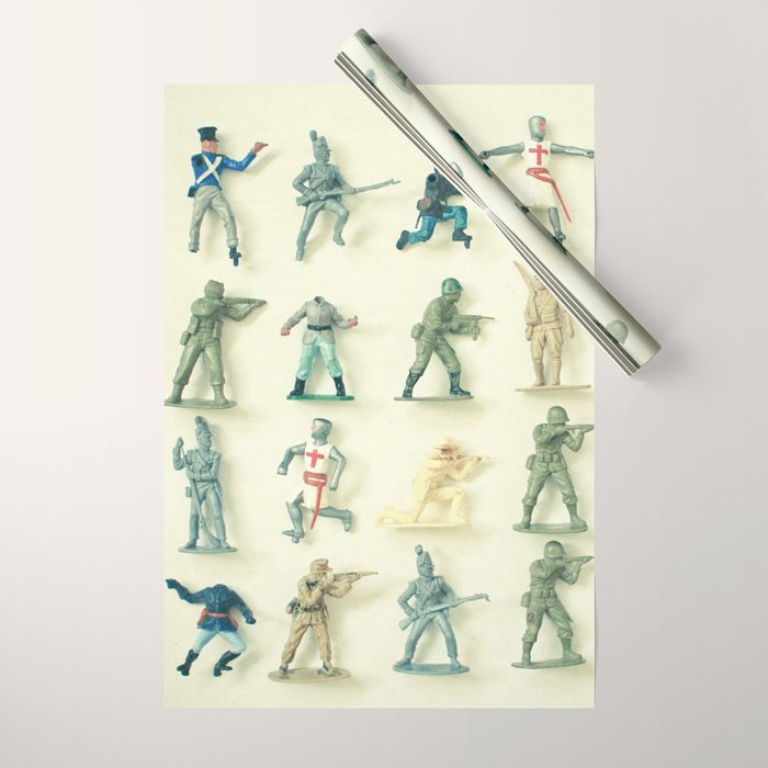 Broken Army Wrapping Paper Gallery Image 1