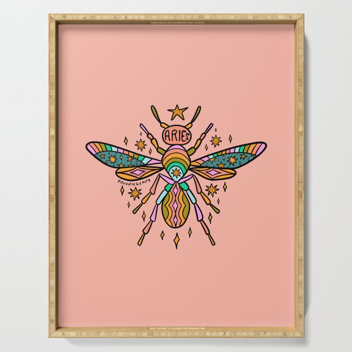 Aries Wasp Serving Tray Gallery Image 1