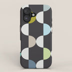 City life facade moonless night iPhone Case Gallery Image 1