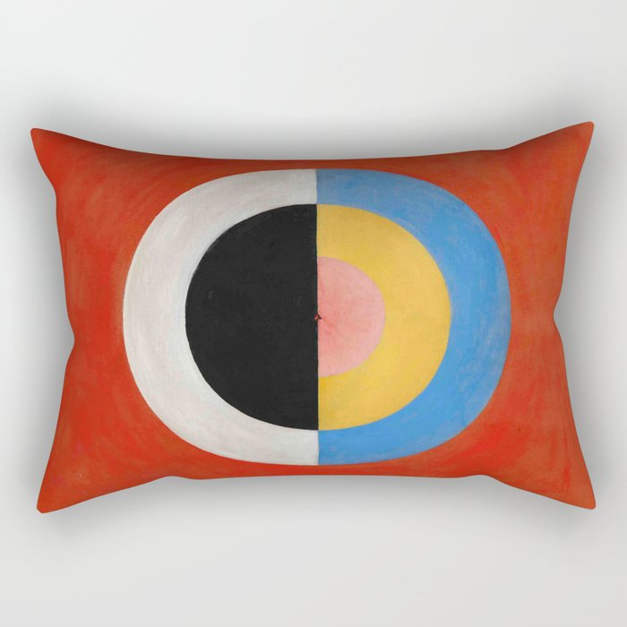 Hilma af Klint "The Swan, No. 17, Group IX-SUW" Rectangular Pillow Gallery Image 2