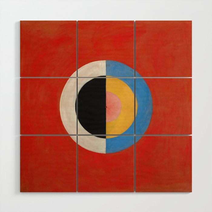Hilma af Klint "The Swan, No. 17, Group IX-SUW" Wood Wall Art Gallery Image 1