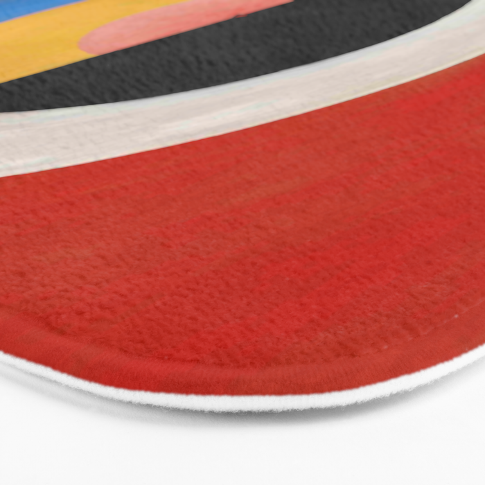 Hilma af Klint "The Swan, No. 17, Group IX-SUW" Bath Mat Gallery Image 3