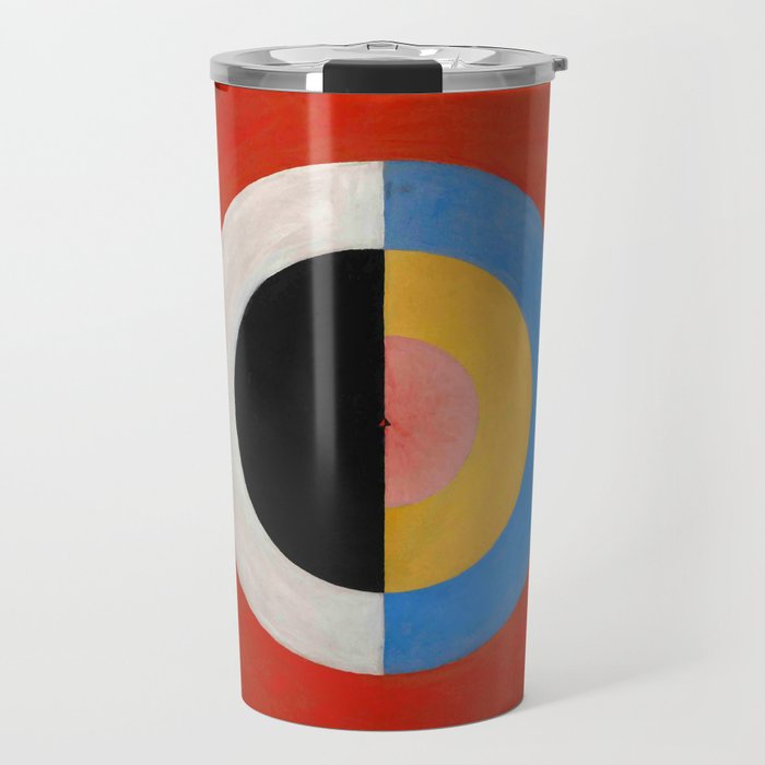 Hilma af Klint "The Swan, No. 17, Group IX-SUW" Travel Mug Gallery Image 1