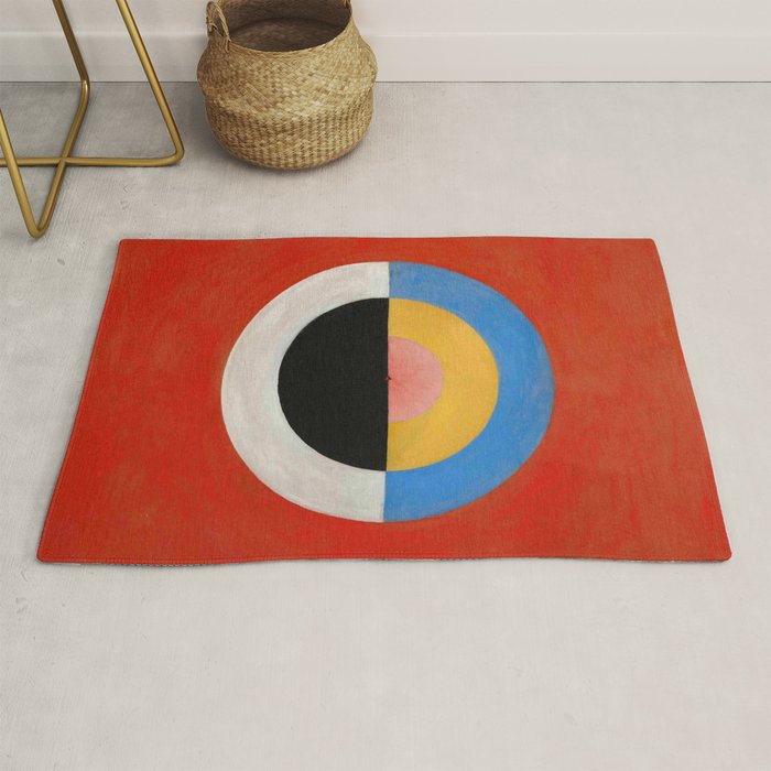 Hilma af Klint "The Swan, No. 17, Group IX-SUW" Rug Gallery Image 1