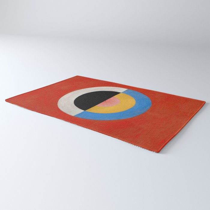 Hilma af Klint "The Swan, No. 17, Group IX-SUW" Rug Gallery Image 3