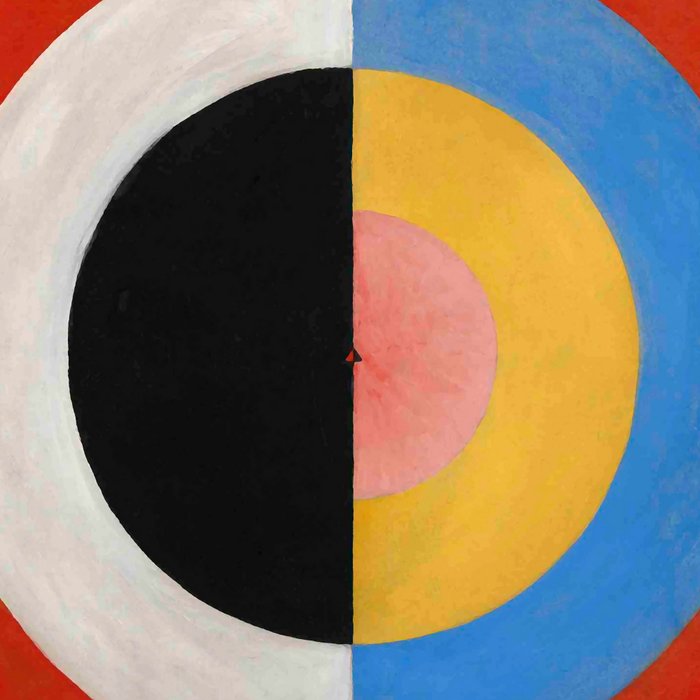 Hilma af Klint "The Swan, No. 17, Group IX-SUW" Coffee Mug Gallery Image 2