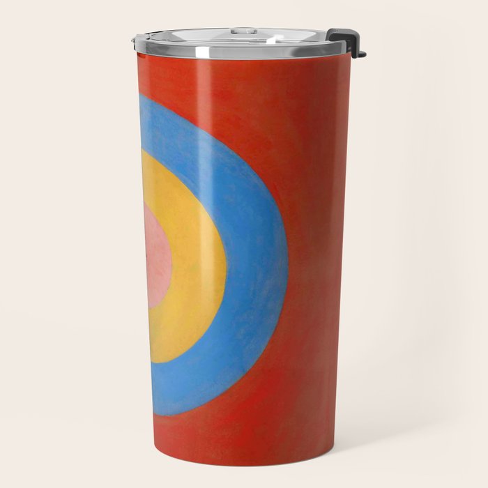 Hilma af Klint "The Swan, No. 17, Group IX-SUW" Travel Mug Gallery Image 2