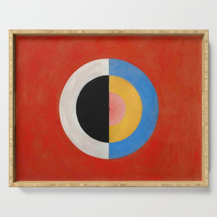 Hilma af Klint "The Swan, No. 17, Group IX-SUW" Serving Tray Gallery Image 1