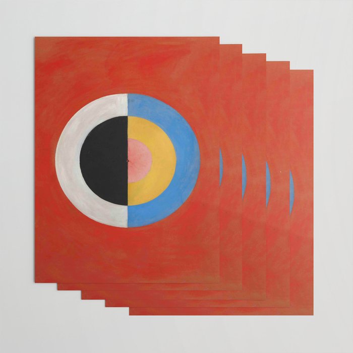 Hilma af Klint "The Swan, No. 17, Group IX-SUW" Wrapping Paper Gallery Image 3