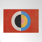 Hilma af Klint "The Swan, No. 17, Group IX-SUW" Welcome Mat Gallery Image 1