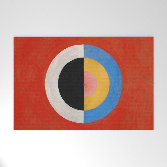 Hilma af Klint "The Swan, No. 17, Group IX-SUW" Welcome Mat Gallery Image 1